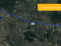 Продаж ділянки в с. Поріччя 21,87сот.