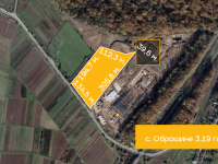 Продаж ділянки с.Оброшине 3,19 га.
