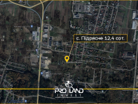 Продаж ділянки с.Підрясне 12,4сот