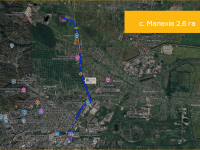 Продаж ділянки с. Малехів 2,6 га з проєктом та палевим полем під нього