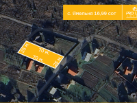 Продаж земельної ділянки під житлову забудову — с. Ямельня 16,99 сот
