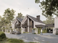 Продаж котеджів North Yard у селі Зубра 159 м2